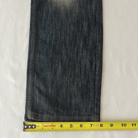 NWT Truth Substance Common Men's Ronin Blue Denim Jeans 38x32 Slim Fit Straight - Picture 11 of 12